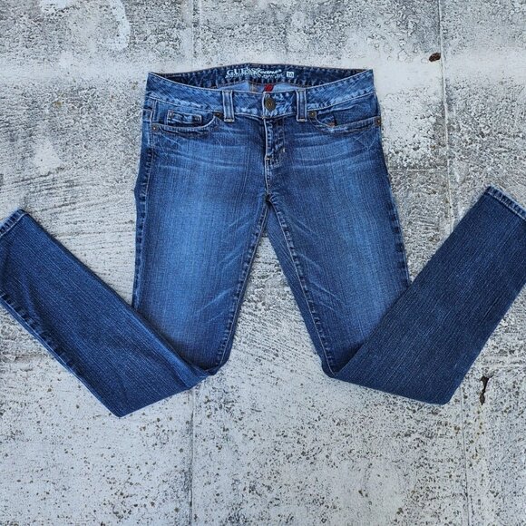 Guess Jeans Women Denim Jeans Blue Cotton Slim Fit Jean Size 30 - Picture 2 of 13